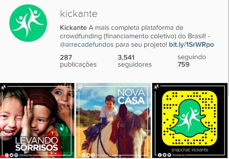 Instagram da Kickante